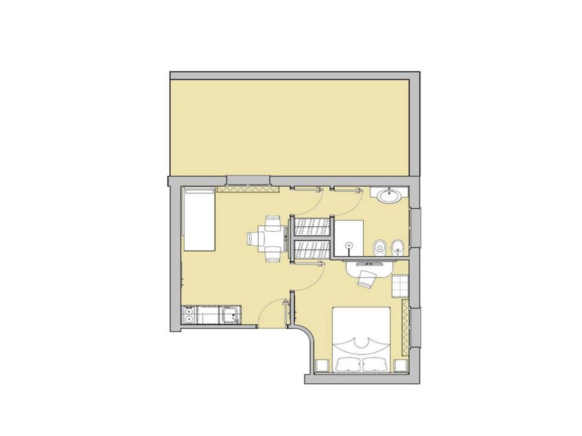 Hotel Houston Suites Rimini Bagian luar foto
